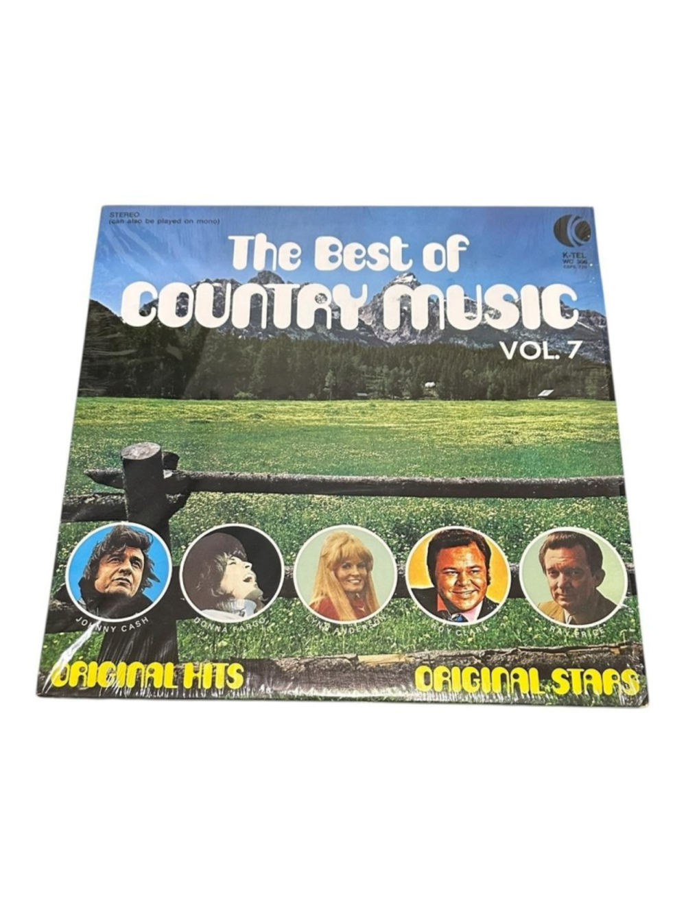 Vintage The Best Of Country Music Vinyl LP Vol. 7 K-Tel Country Black Canada